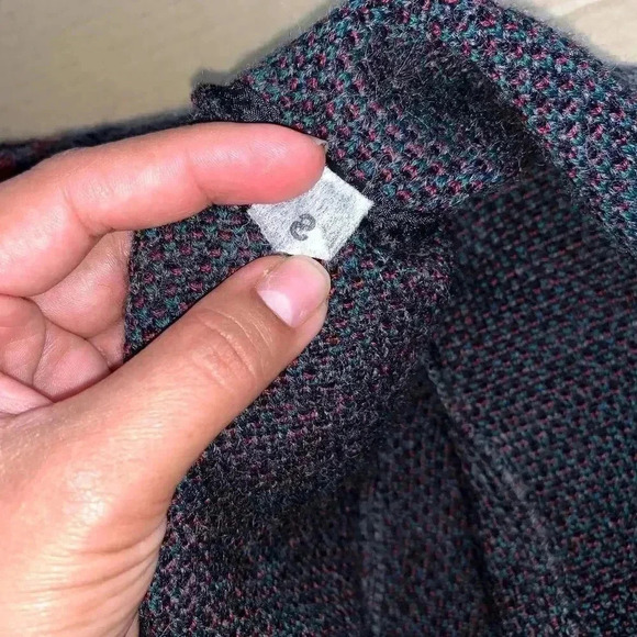 women's 90s Vintage Gilen Wool Blend Cosby knit Retro size S y2k sweater. - Picture 6 of 9